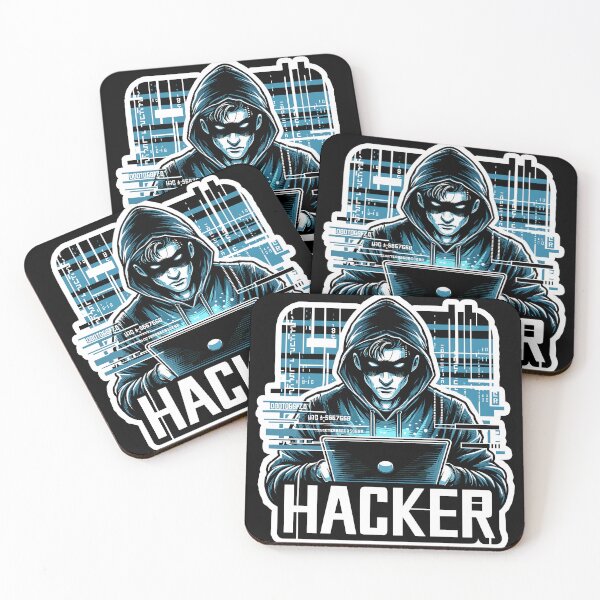 Item preview, Hacker - Illustration designed and sold by MrERNST.