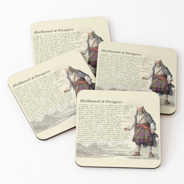 Item preview, MacDonnell of Glengarry Scottish Clan History  designed and sold by BagTown Clans.