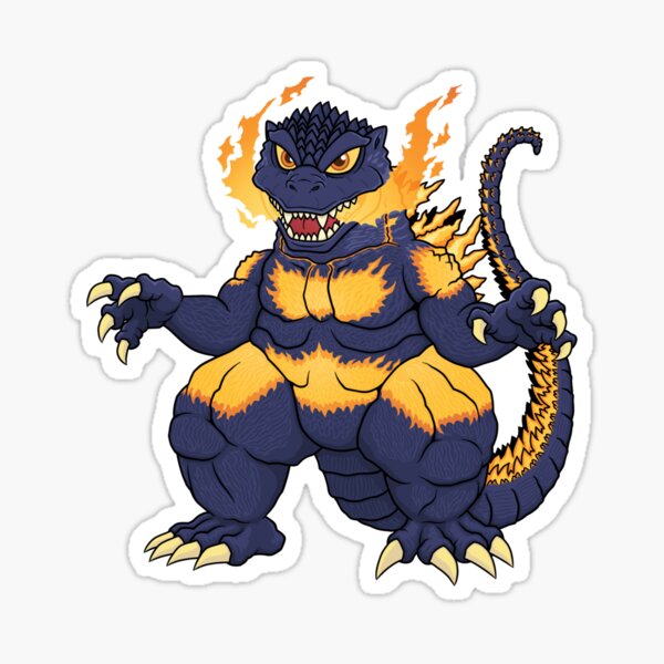 Cute Godzilla Stickers - Godzilla by XiliansFan on DeviantArt