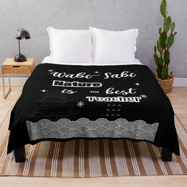 Item preview, Wabi sabi Nature is the best teacher quote for meditation lovers designed and sold by CachoGlorious.