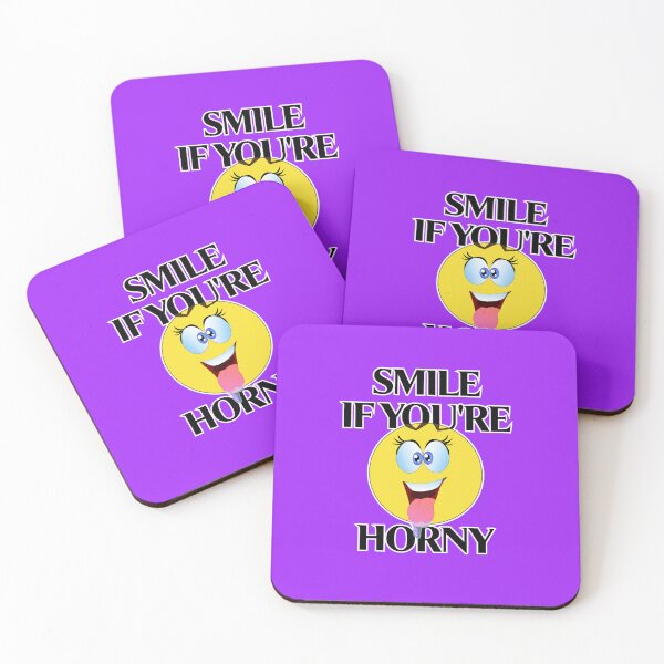 Item preview, Smile if You're Horny designed and sold by aribluestein.