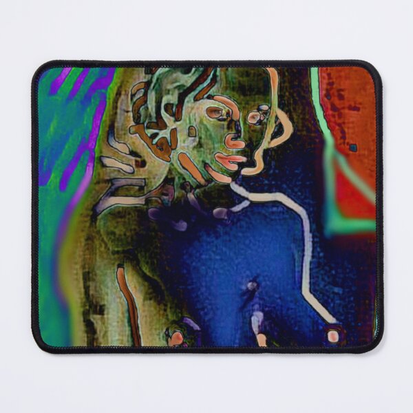 Item preview, Semi-abstract painting of female nude in dark shades designed and sold by pulchritude560.