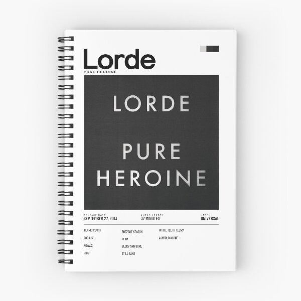 Item preview, Lorde - Pure Heroine designed and sold by sportsshoppro.