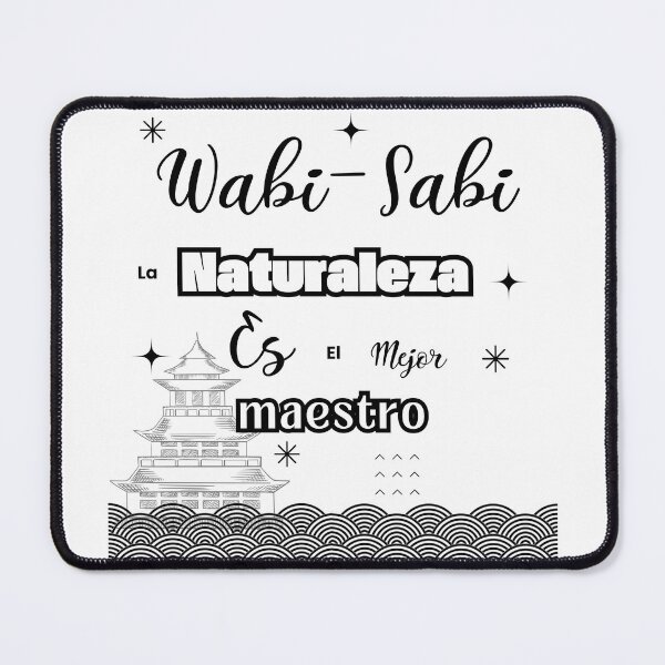 Item preview, Wabi sabi Nature is the best teacher quote for work designed and sold by CachoGlorious.