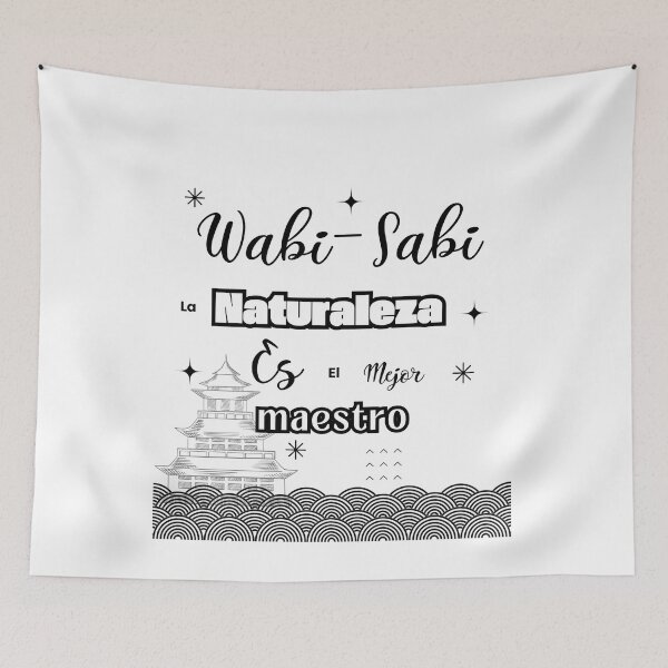 Item preview, Wabi sabi Nature is the best teacher quote for work designed and sold by CachoGlorious.