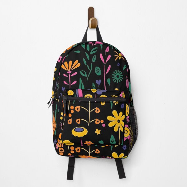 Item preview, Colorful and wild floral pattern designed and sold by randrdesign.