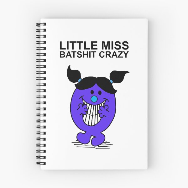 Item preview, Little Miss Batshit Crazy designed and sold by Scat the cat.