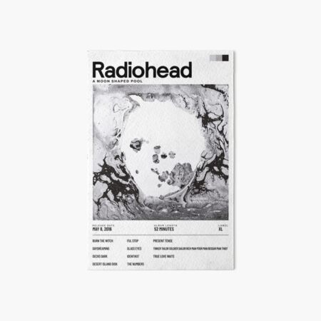 Item preview, Radiohead - A Moon Shaped Pool designed and sold by sportsshoppro.
