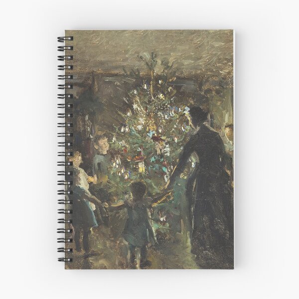 Item preview, Vintage Christmas art,  Christmas Tree Magic, farmhouse prints, Cozy Holiday Home designed and sold by Looking Artsy.