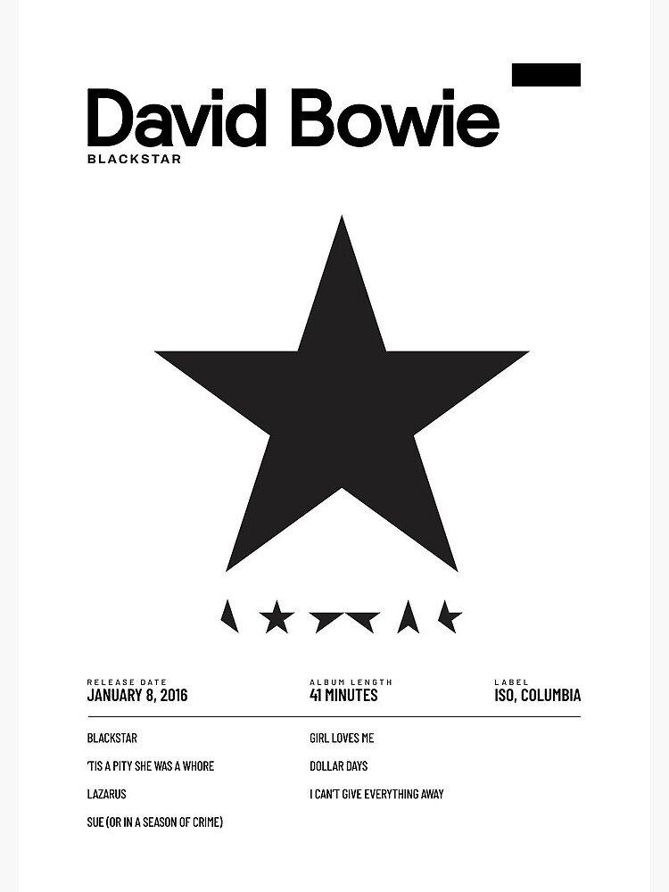 David Bowie - Blackstar