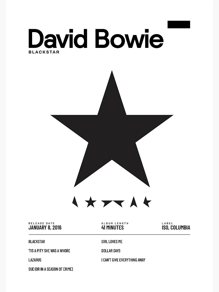 David Bowie - Blackstar