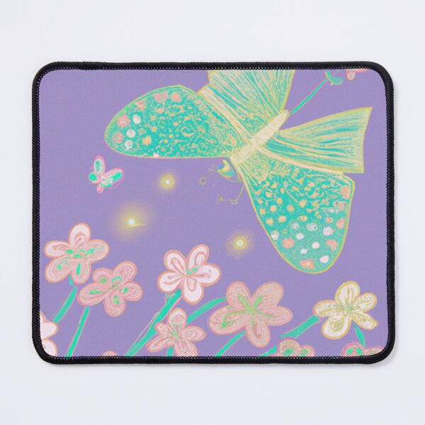 Item preview, green butterfly purple background designed and sold by janjacbu.