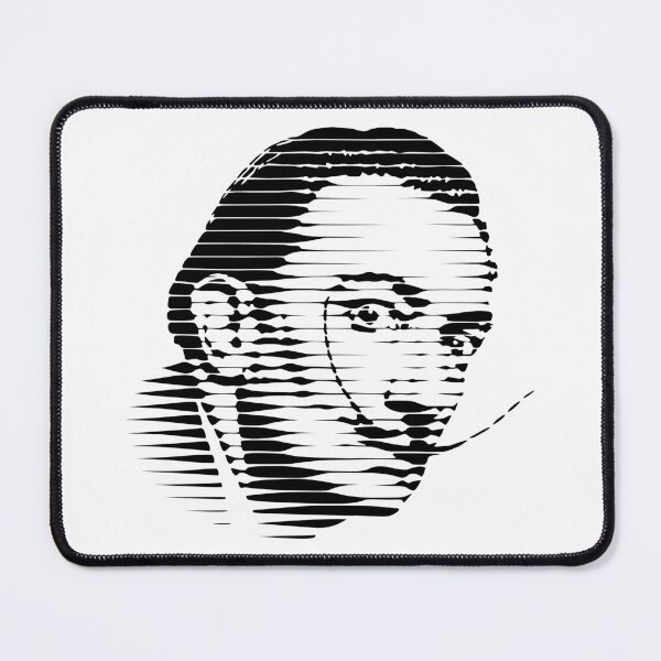 Item preview, Dalí Line Halftone designed and sold by jeffsmoll.