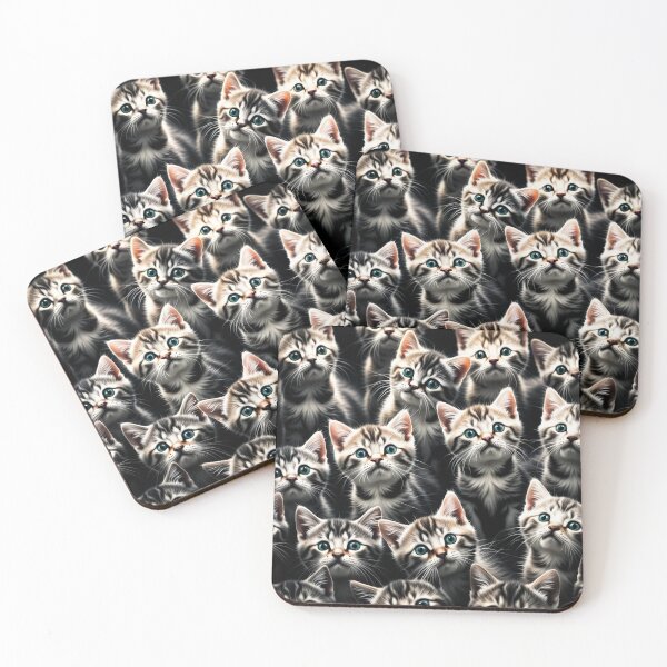 Aperçu de l'œuvre Modèle de chatons drôles mignons créée et vendue par Simplybe1.