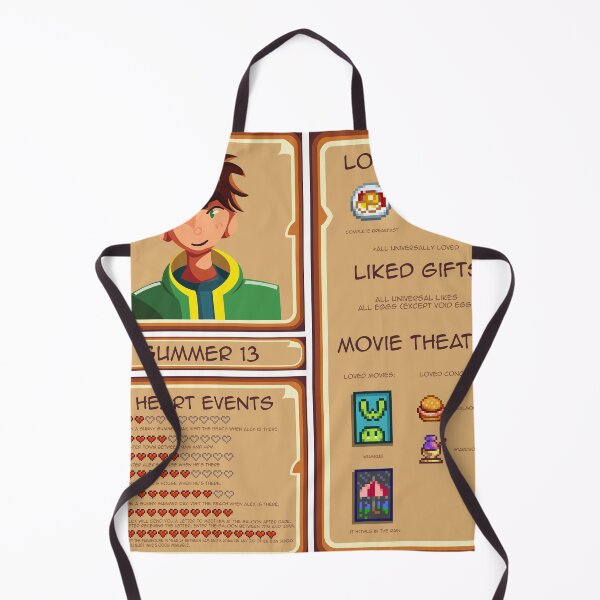 Item preview, Alex Information Card - Stardew Valley designed and sold by MusicalNomad.