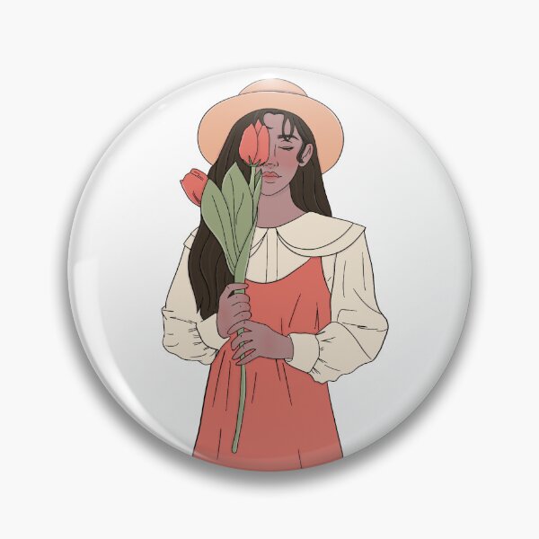 Item preview, Girl with tulip designed and sold by Bharbara.