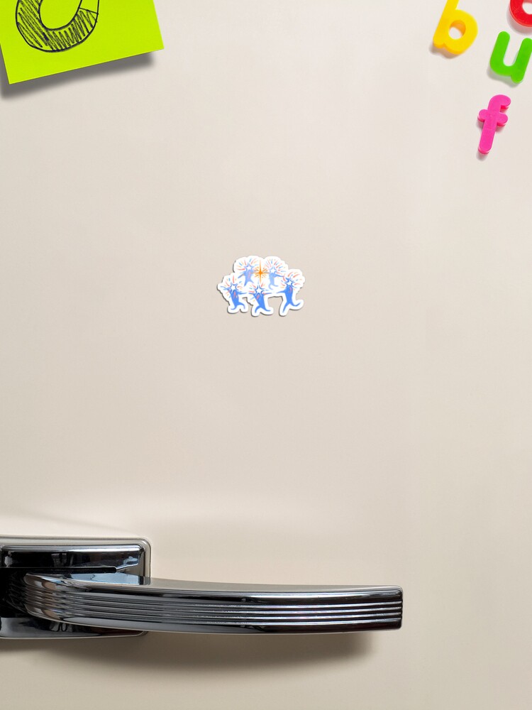 Imagen 1 de 3, Imán con la obra niños estrella, diseñada y vendida por Polartss.