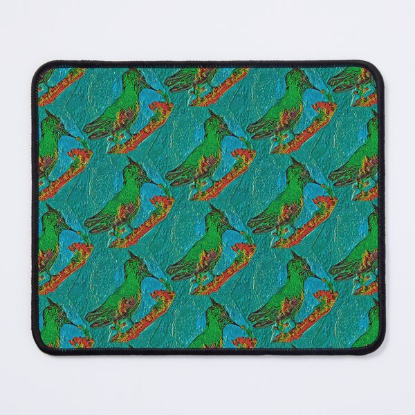 Item preview, Blu green hummer designed and sold by Caribpix.