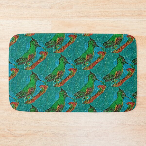 Item preview, Blu green hummer designed and sold by Caribpix.