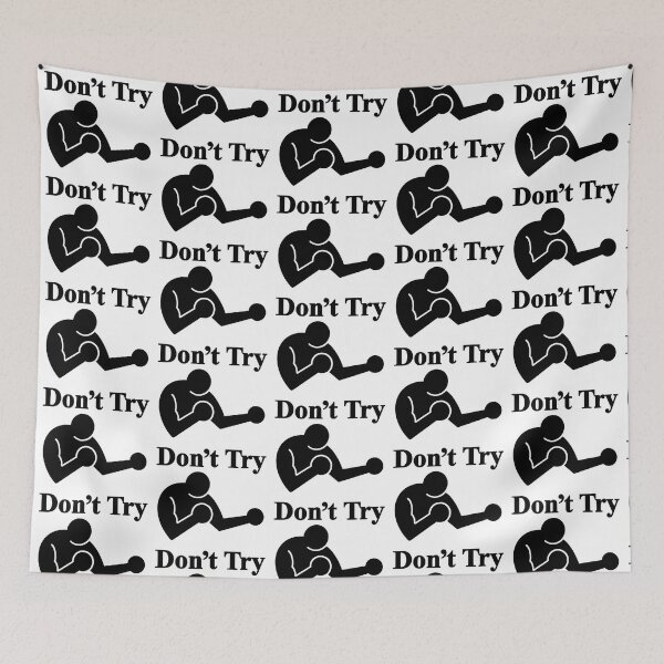 Item preview, Don’t Try designed and sold by Dr. Haircut.