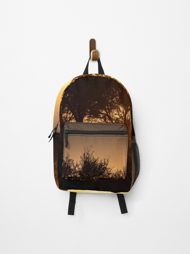 Thumbnail 1 of 3, Backpack, Red Roo Sunset designed and sold by Candice O'Neill.