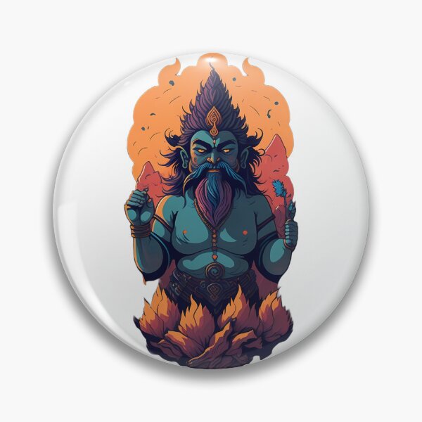 Item preview, Brahma, God of Creation, Hindu Mythology designed and sold by DesignMindsIA.