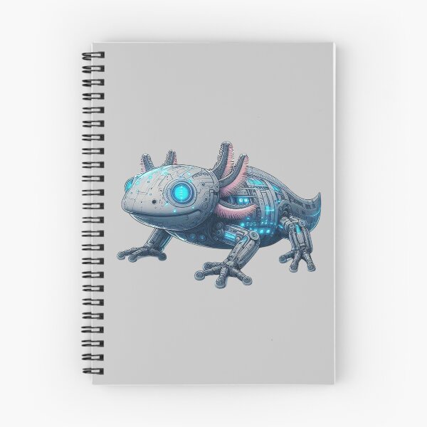 Item preview, Techno Axolotl - Cute Robot Design designed and sold by HausKatz.