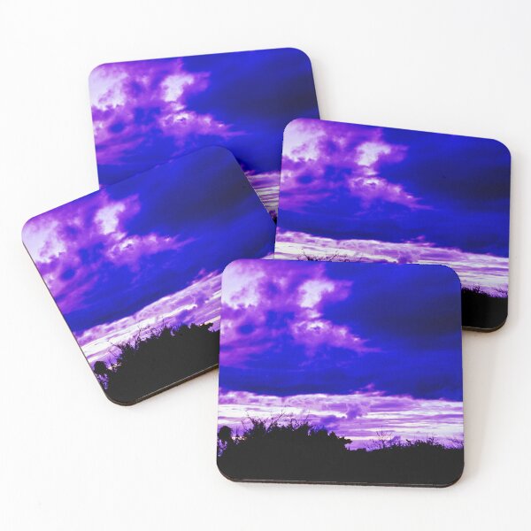 Item preview, Purple thunderstorm clouds designed and sold by jaye328.