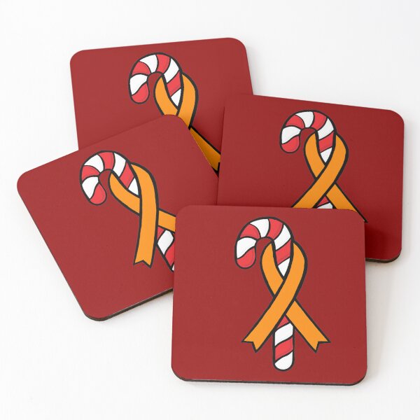 Item preview, Candy Cane Awareness Ribbon (Orange) designed and sold by CaitlynConnor.