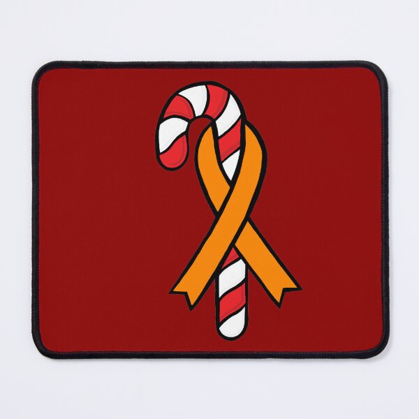 Item preview, Candy Cane Awareness Ribbon (Orange) designed and sold by CaitlynConnor.
