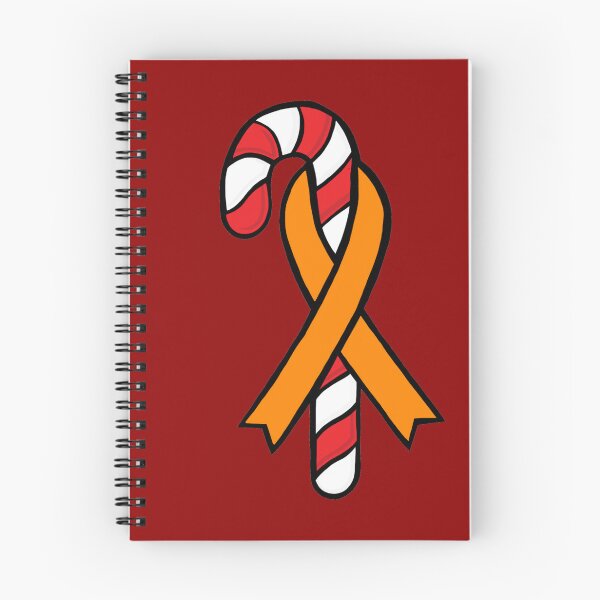 Item preview, Candy Cane Awareness Ribbon (Orange) designed and sold by CaitlynConnor.