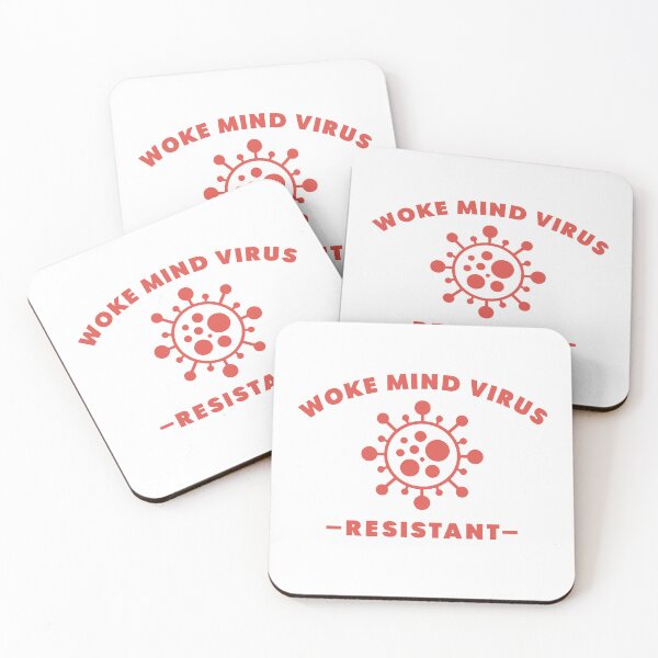 Item preview, Woke Mind Virus Resistant designed and sold by ThomasKadmon.