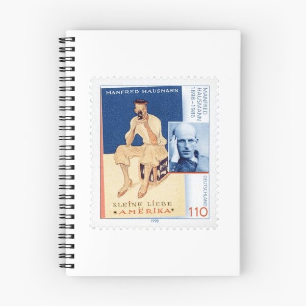 Item preview, Stamp 100th birthday of Manfred Hausmann designed and sold by HeraldryCabinet.