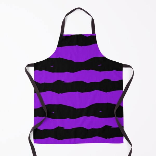 Item preview, Thick Jagged Black and Purple Horizontal Stripe Pattern designed and sold by TheRulerofEarth.