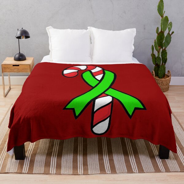 Item preview, Candy Cane Awareness Ribbon (Green) designed and sold by CaitlynConnor.