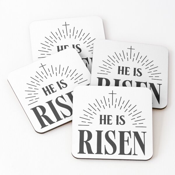 Item preview, He is risen Cross designed and sold by hobbybox.