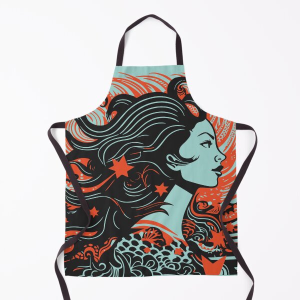 Item preview, Retro Mermaid designed and sold by Texterns.