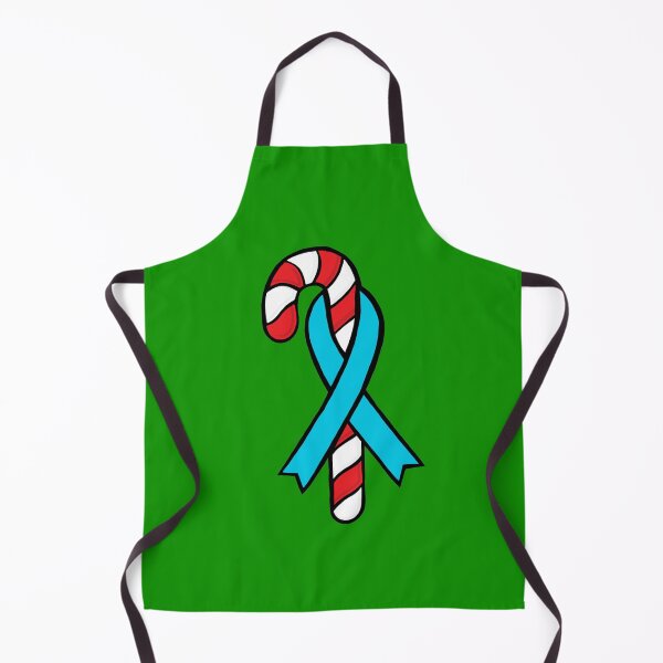 Item preview, Candy Cane Awareness Ribbon (light blue) designed and sold by CaitlynConnor.