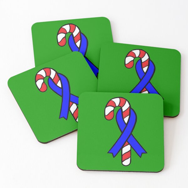 Item preview, Blue Candy Cane Awareness Ribbon (blue) designed and sold by CaitlynConnor.