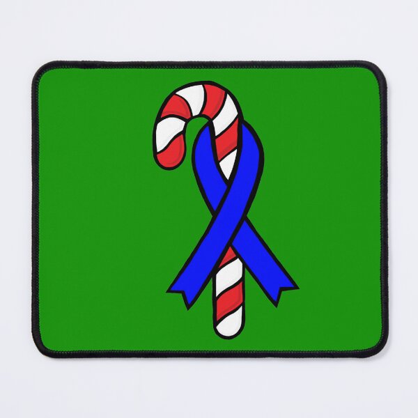 Item preview, Blue Candy Cane Awareness Ribbon (blue) designed and sold by CaitlynConnor.