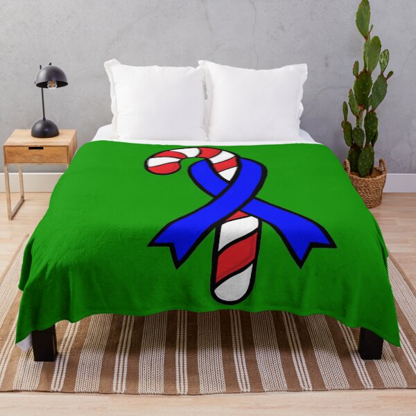 Item preview, Blue Candy Cane Awareness Ribbon (blue) designed and sold by CaitlynConnor.