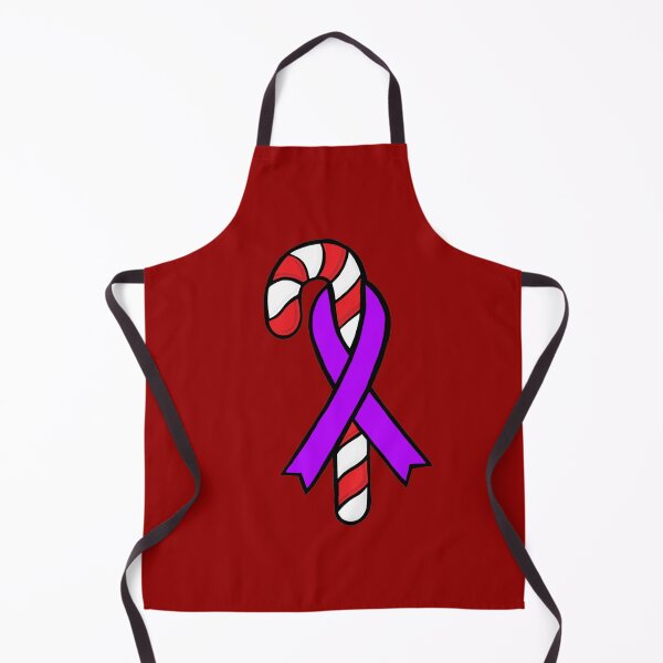 Item preview, Candy Cane Awareness Ribbon (purple) designed and sold by CaitlynConnor.