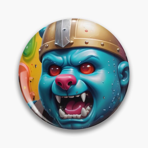 Artikelvorschau, Gummy Bear Gladiator Graffiti Art entworfen und verkauft von TheArtOfPat.