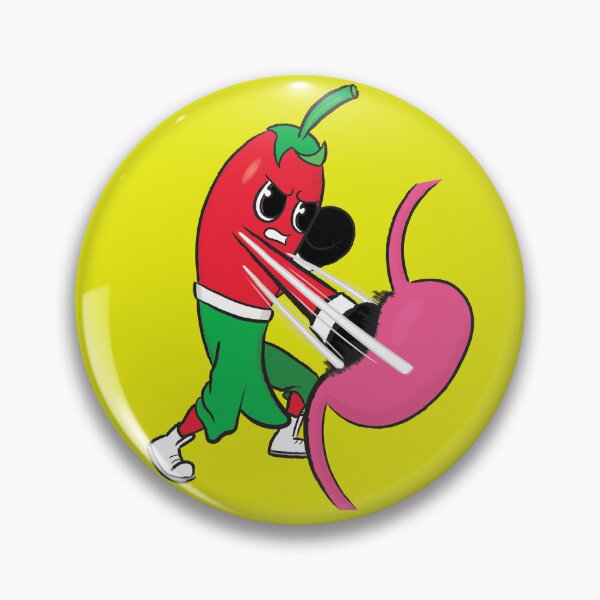 Item preview, Chili Pepper VS Stomach designed and sold by ClamChoir.