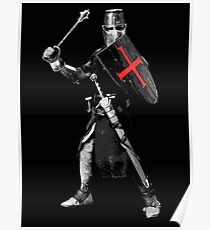 Ancient Templar Knight Poster