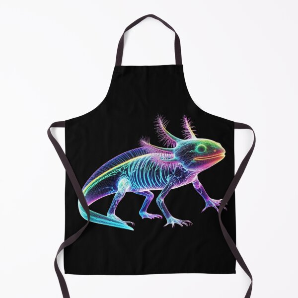 Item preview, Atomic Radiated Axolotl - Glowing Neon designed and sold by HausKatz.