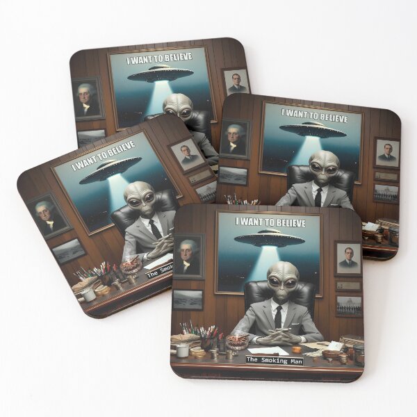 Item preview, The Smoking Man's True Form designed and sold by ArteDelCine.