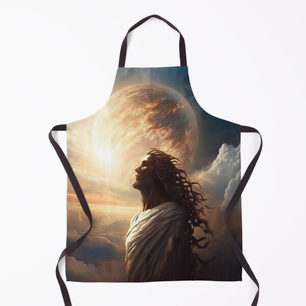 Item preview, Faith Based Artwork Religious Art Christian Beliefs Meeting Jesus Heaven A500-8 designed and sold by MPCFICTION.