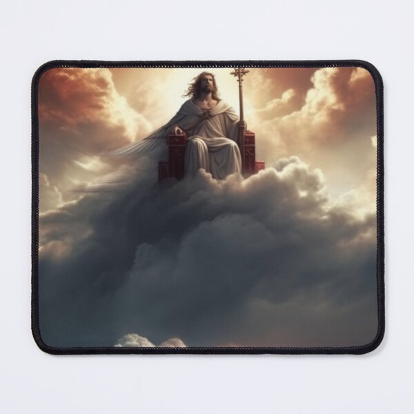 Item preview, Faith Based Artwork Religious Art Christian Beliefs Meeting Jesus Heaven A500-9 designed and sold by MPCFICTION.