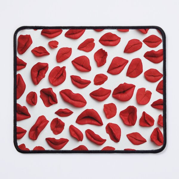 Item preview, Red Lipstick pattern for woman fashion in white background designed and sold by Carlos Gudino.